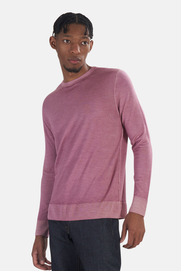 Wool Cashmere Sweater Pink - blueandcream