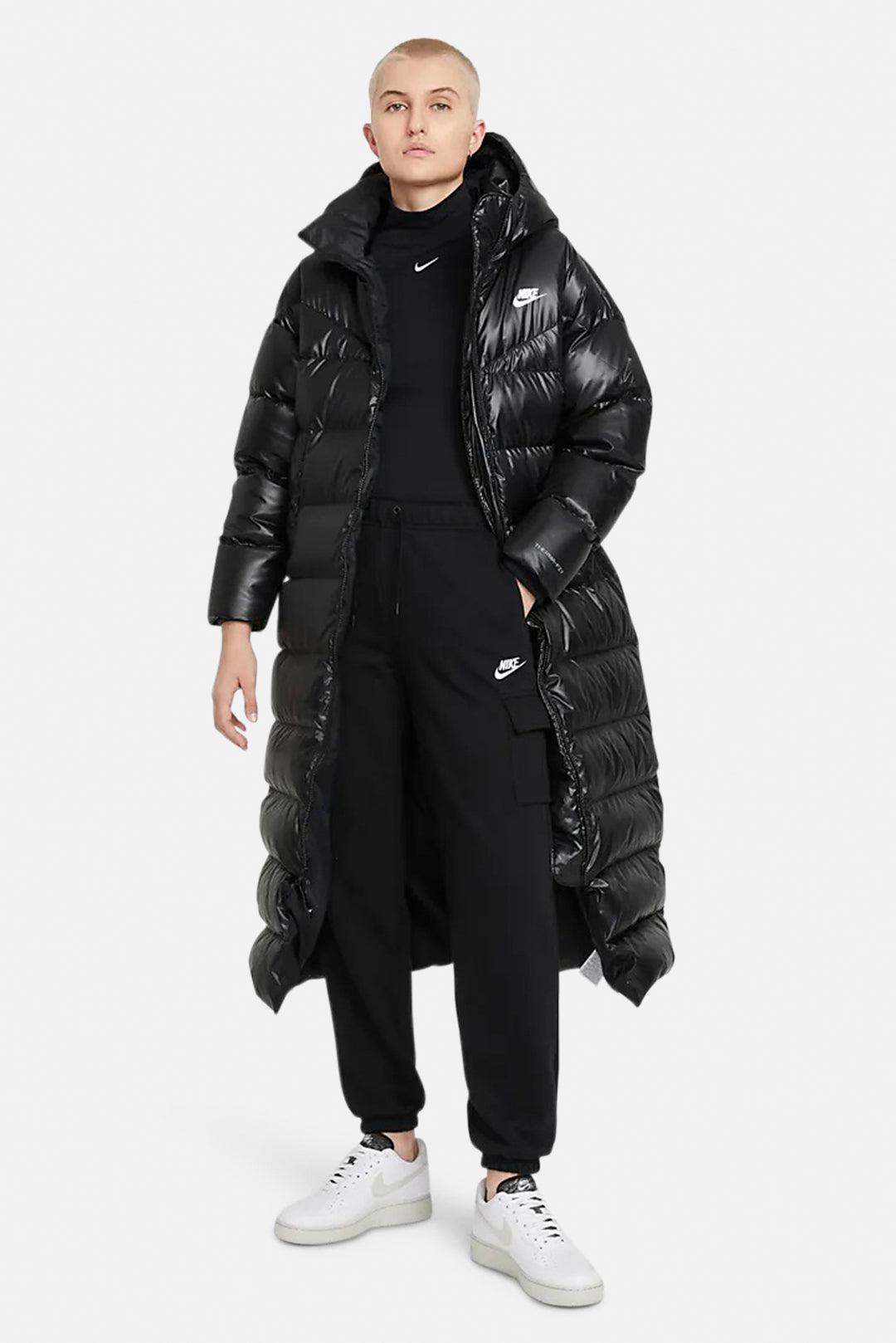 Therma-FIT City Long Puffer Jacket Black
