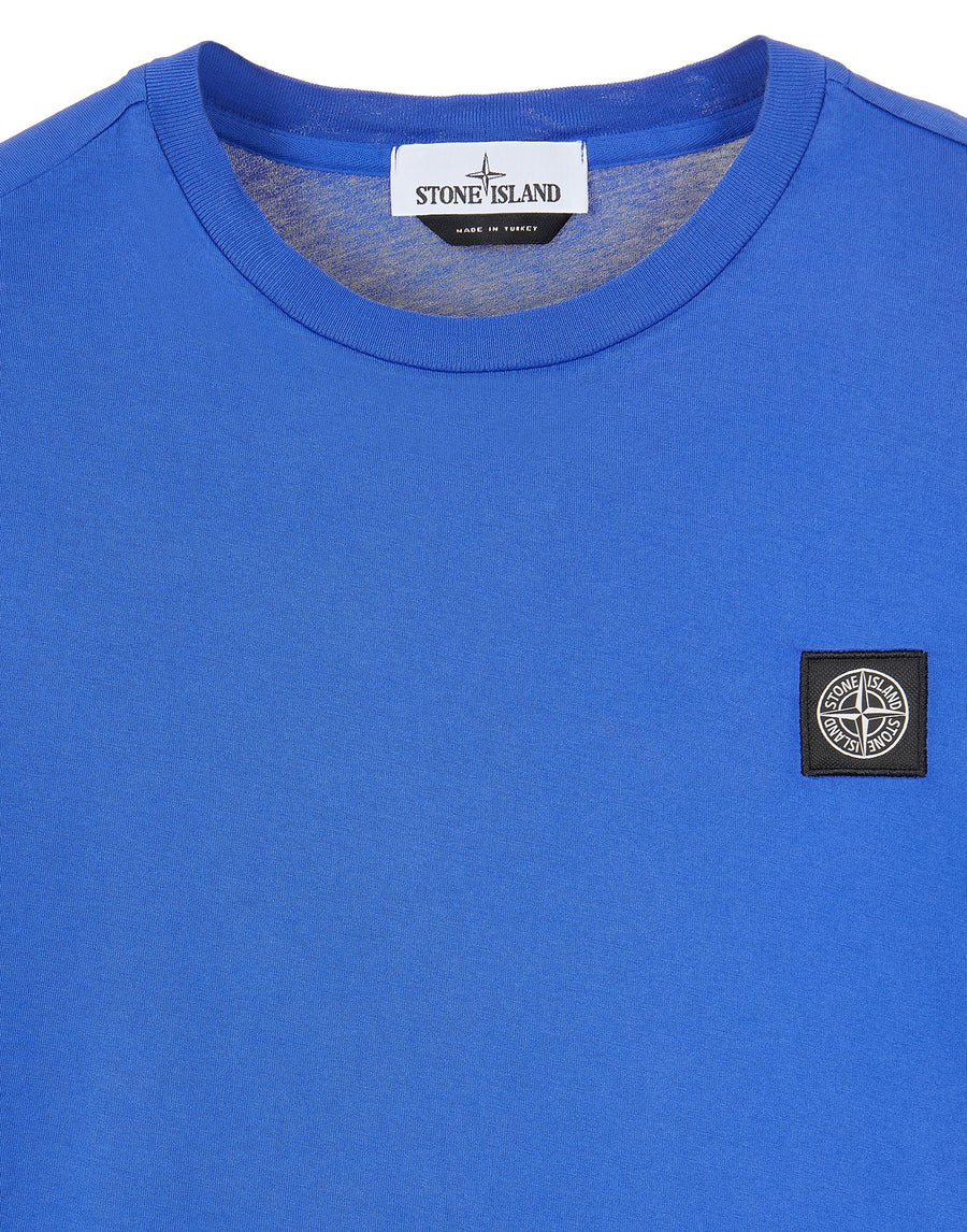 Chest Logo Long Sleeve Tee Periwinkle - blueandcream