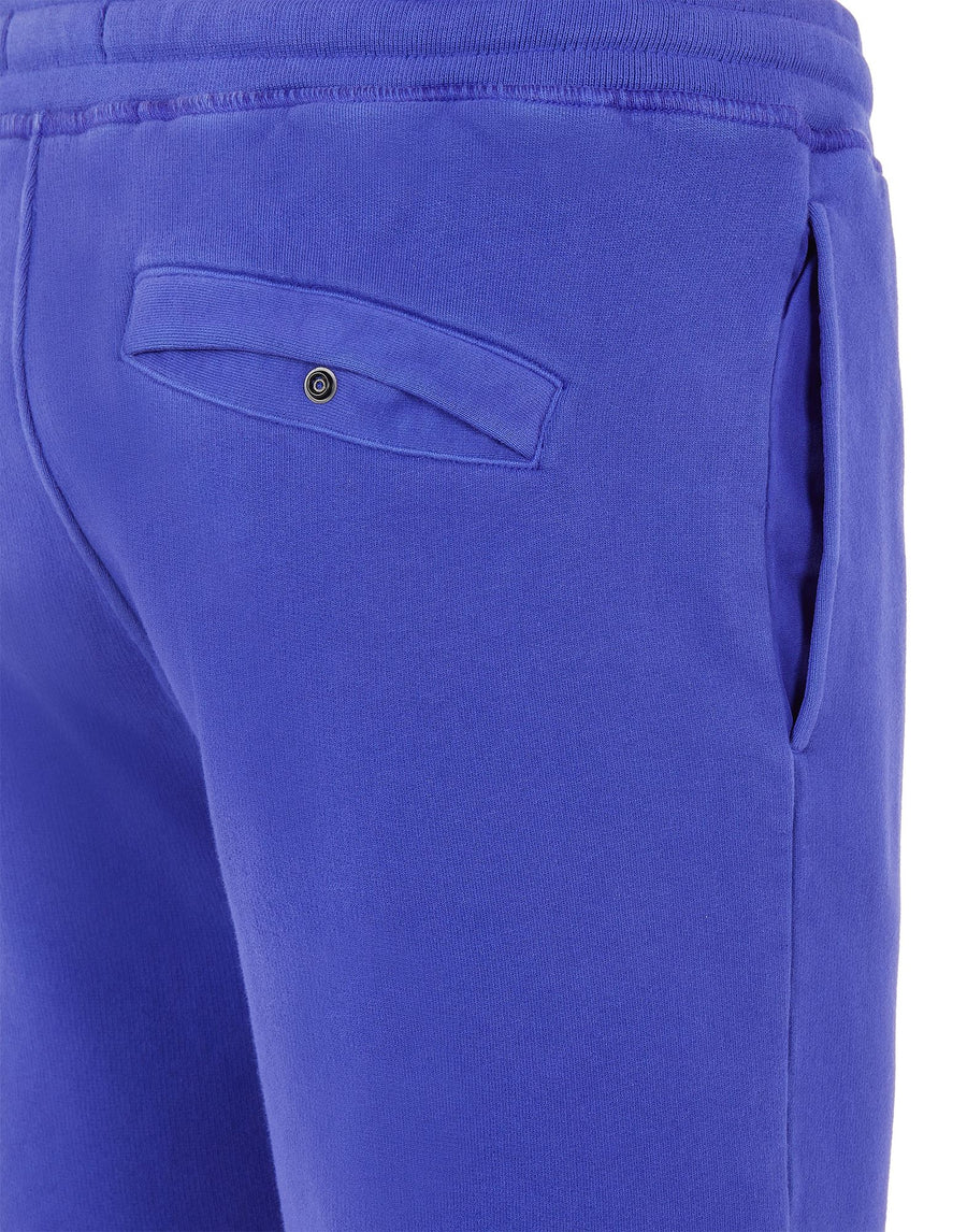 Brushed Fleece Bermuda Shorts Periwinkle - blueandcream