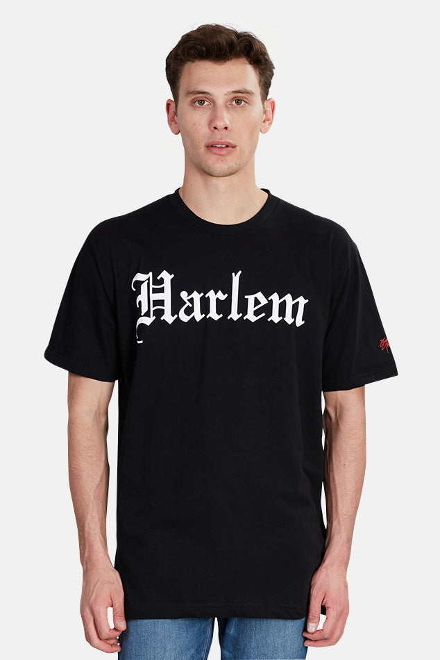 x SSUR Harlem Tee Black - blueandcream