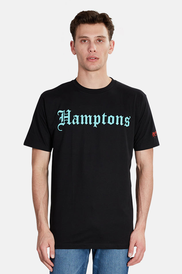 x SSUR Hamptons Tee Black - blueandcream
