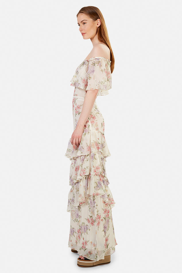Plum Dress Almond - blueandcream