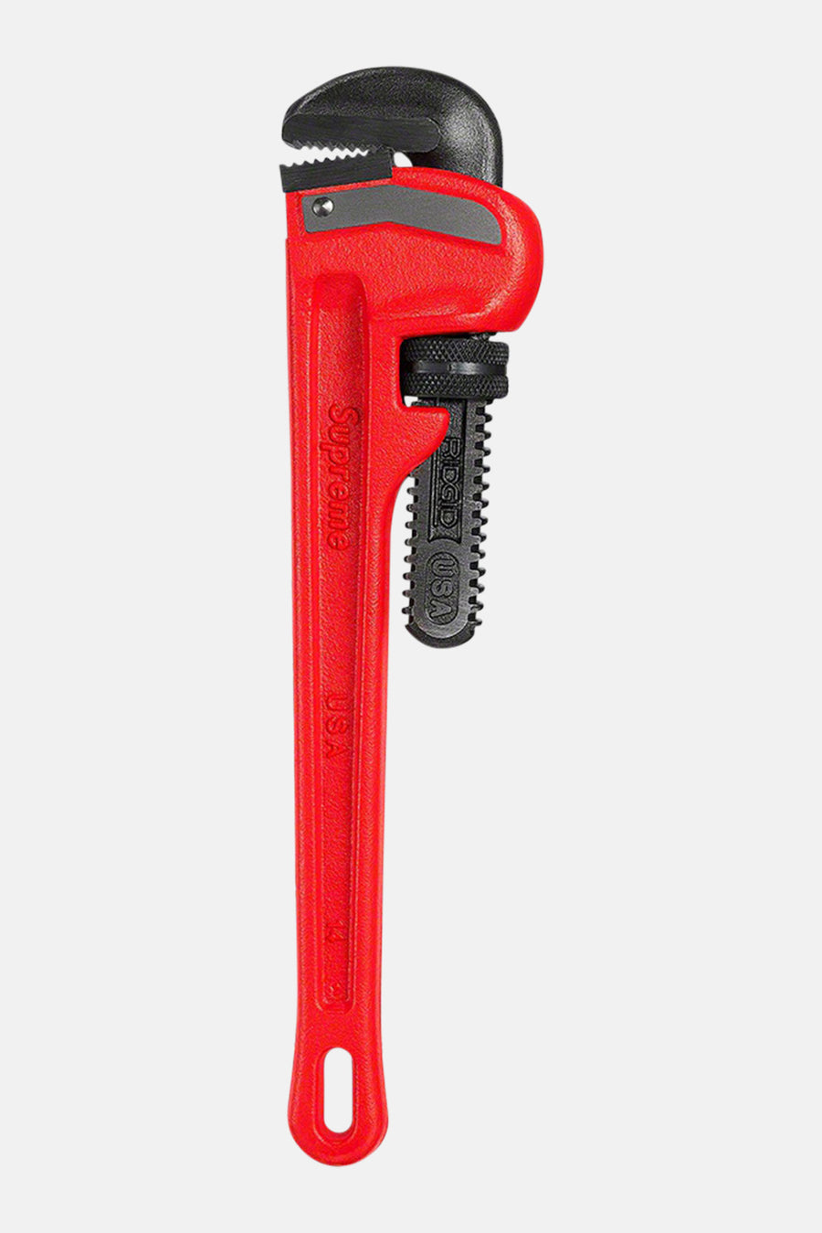 Rigid Pipe Wrench Red