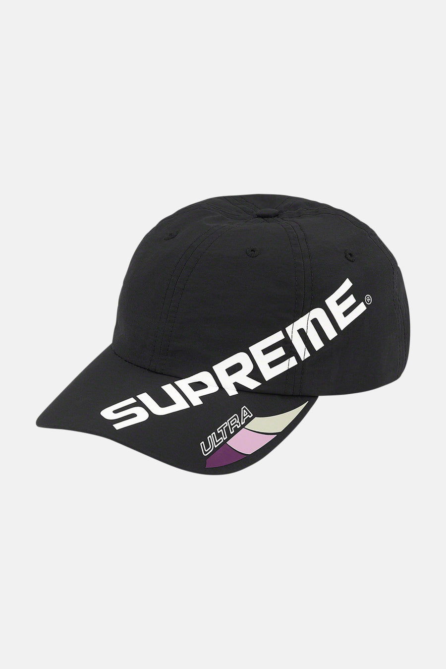 Supreme Ultra Supplex 6-Panel Black