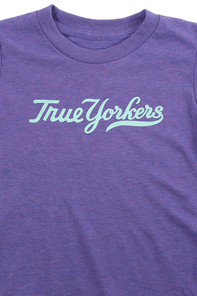 True Yorker Tee Purple - blueandcream