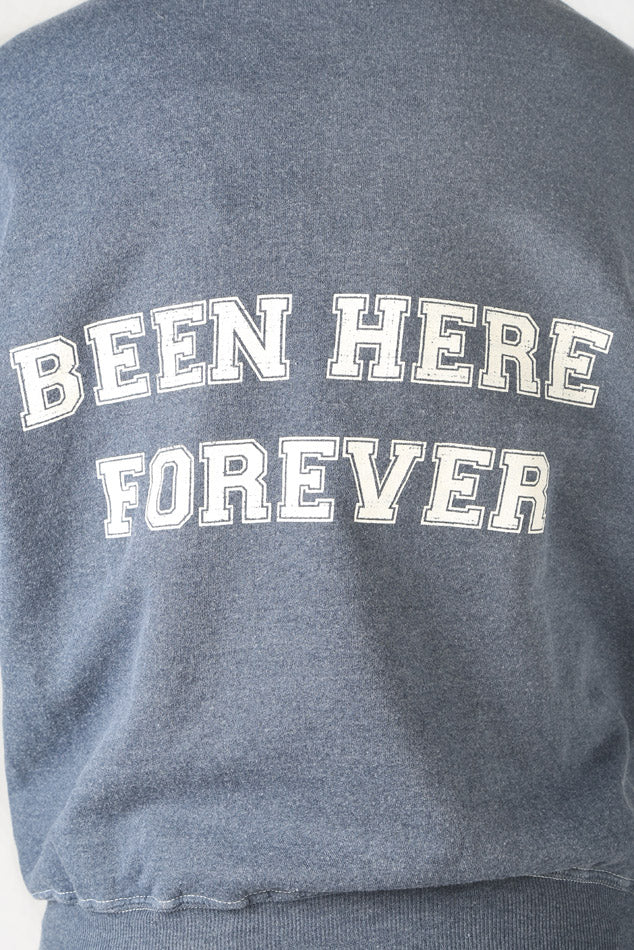 Been Here Forever Hoodie Navy - blueandcream