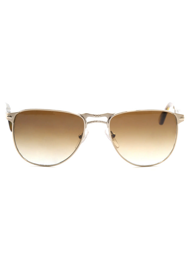 Persol Gold Crystal Brown Sunglasses - blueandcream