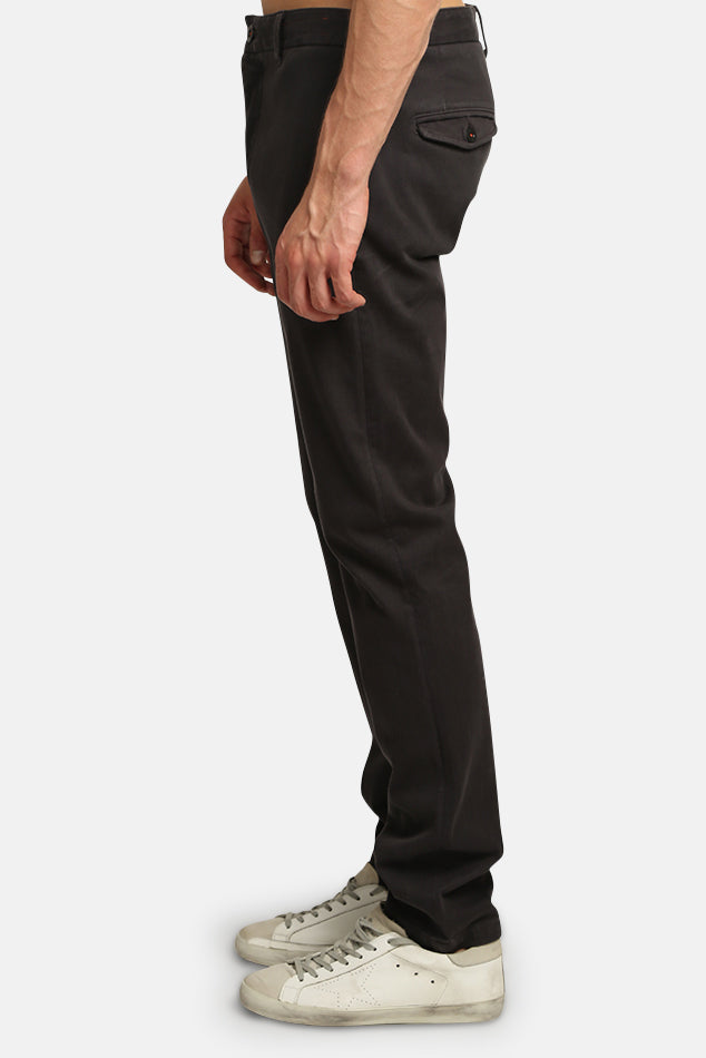 The Axe Denit Chino Pant Charcoal - blueandcream