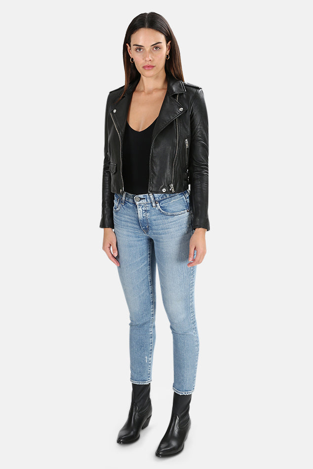 Black IRO Ashville Leather Jacket