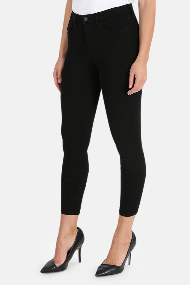 Margot High Rise Skinny Jean Black - blueandcream