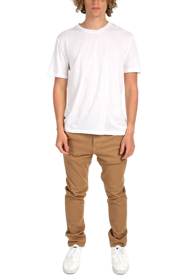 The Axe Denit Chino Pant Khaki - blueandcream