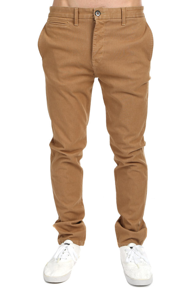 The Axe Denit Chino Pant Khaki - blueandcream