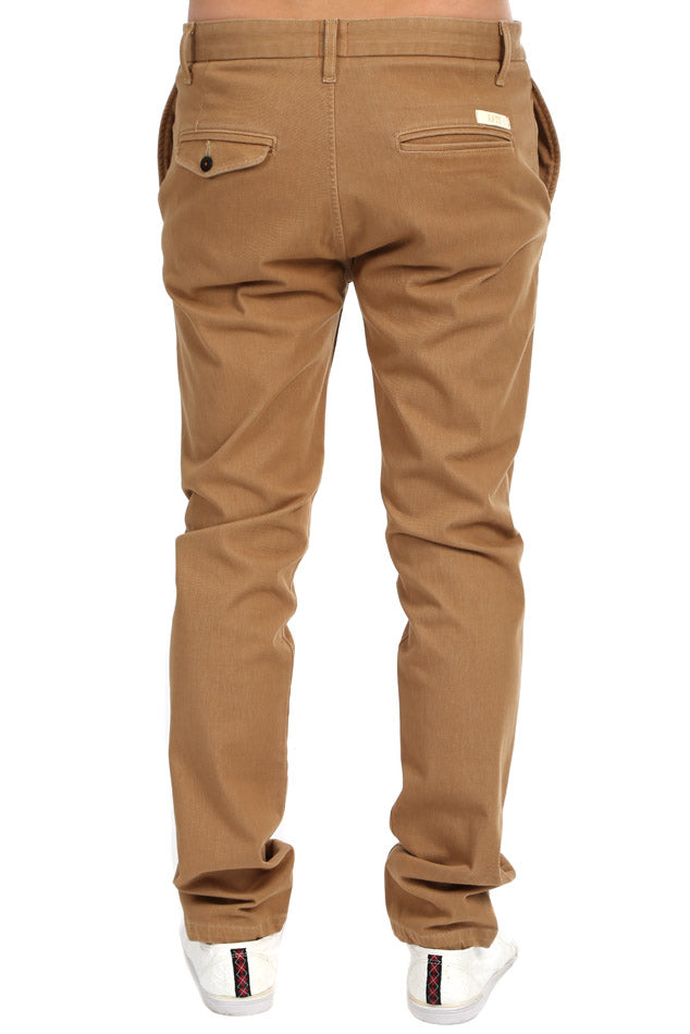 The Axe Denit Chino Pant Khaki - blueandcream