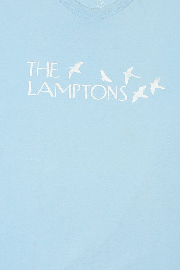 Lamptons Crewneck Tee Blue - blueandcream