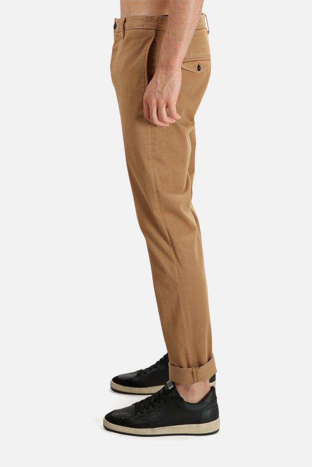 The Axe Chino Pant Tobacco - blueandcream