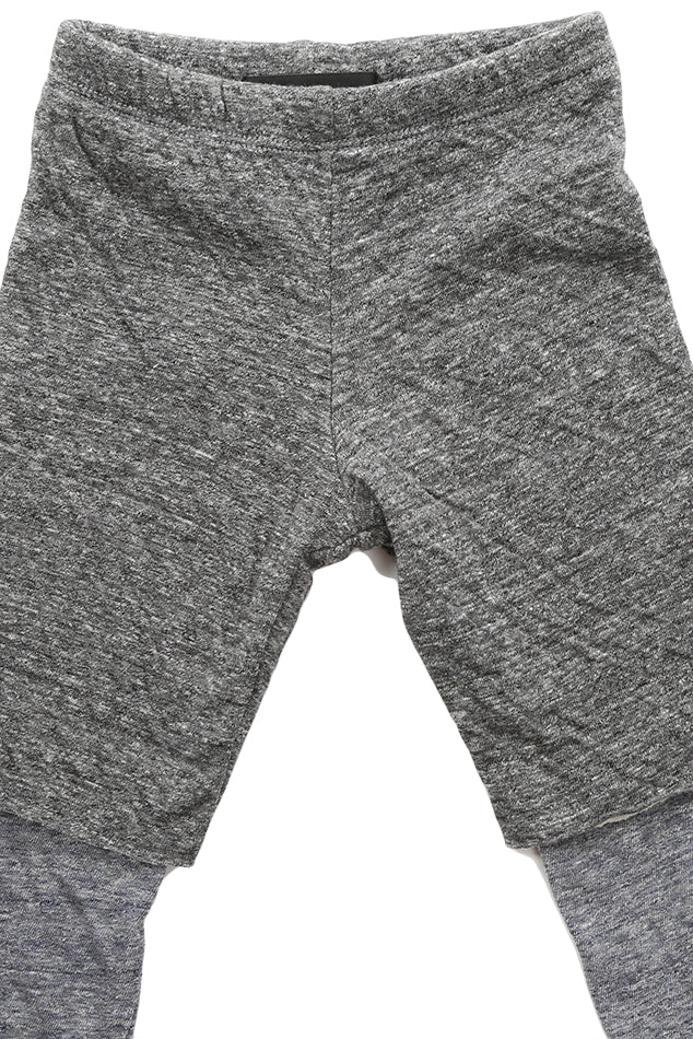 Schoolyard Swag Pants Charcoal/Navy - blueandcream