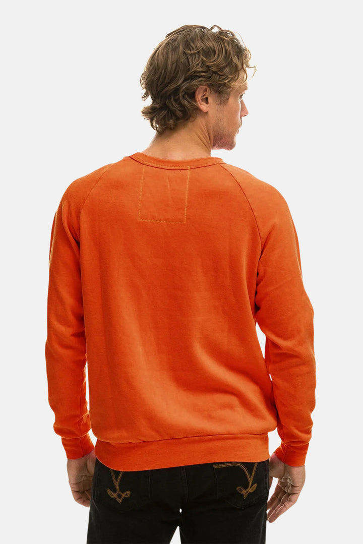 Men's 5 Stripe Sweatshirt Orange/Yellow Purple