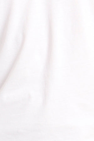 White Spurr by Simon Spurr V Neck Tee - blueandcream