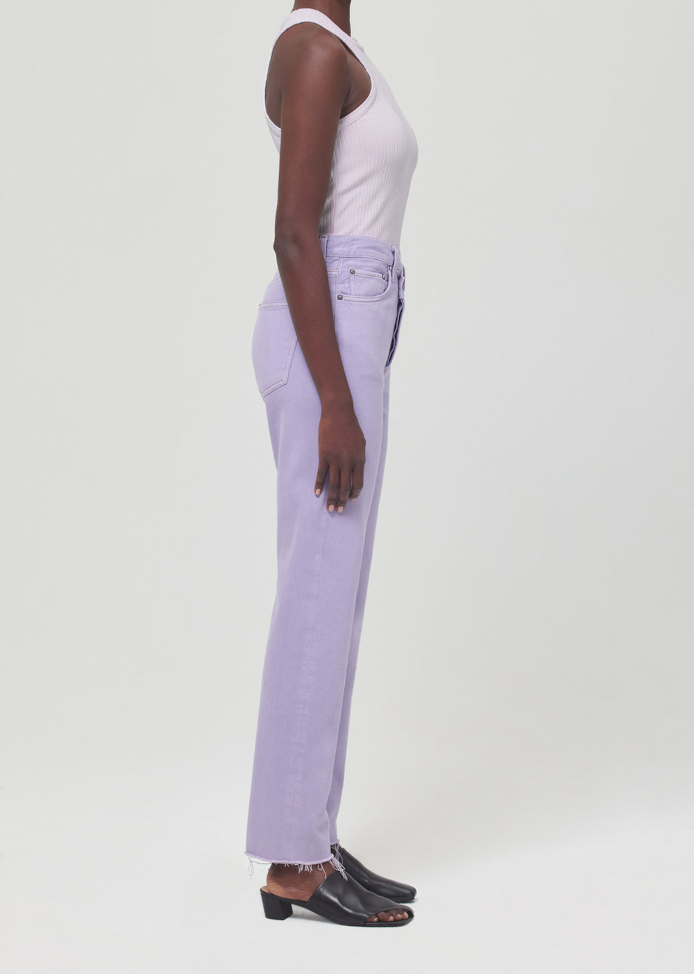 Criss Cross Straight Jean Hard Candy - blueandcream
