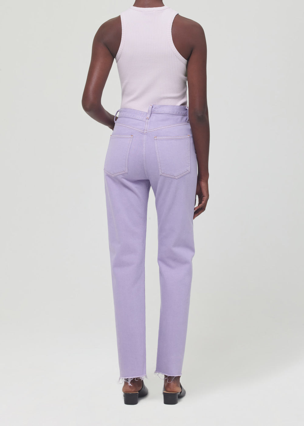 Criss Cross Straight Jean Hard Candy - blueandcream