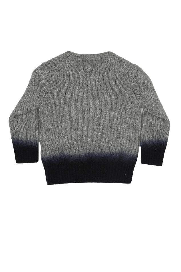 Acne Studios Kids Mini Chet Dip Sweater – blueandcream