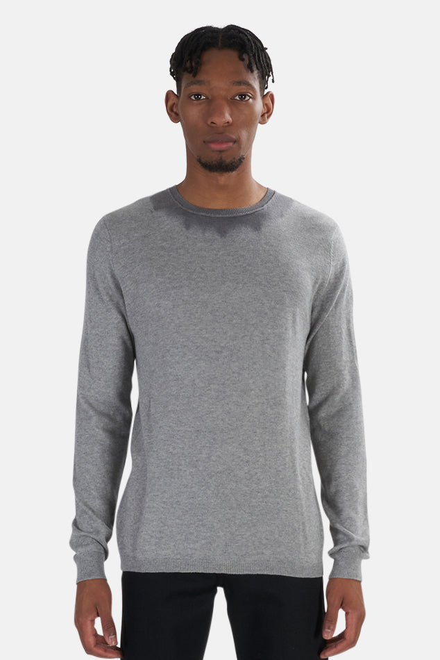 Dip Dye Crew Grey - blueandcream