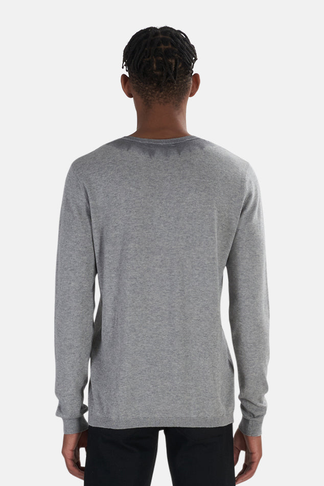 Dip Dye Crew Grey - blueandcream