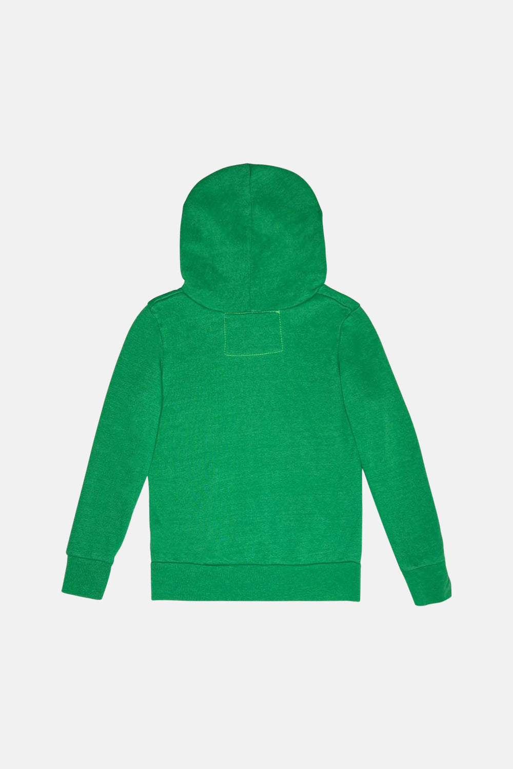 Kid's Stripe Zip Hoodie Kelly Green1