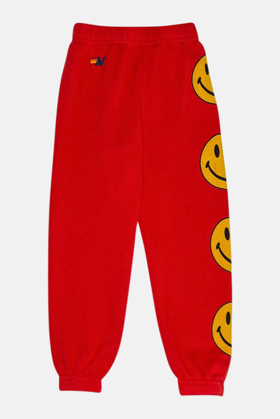 Kid's Smiley 2 Sweatpants Red