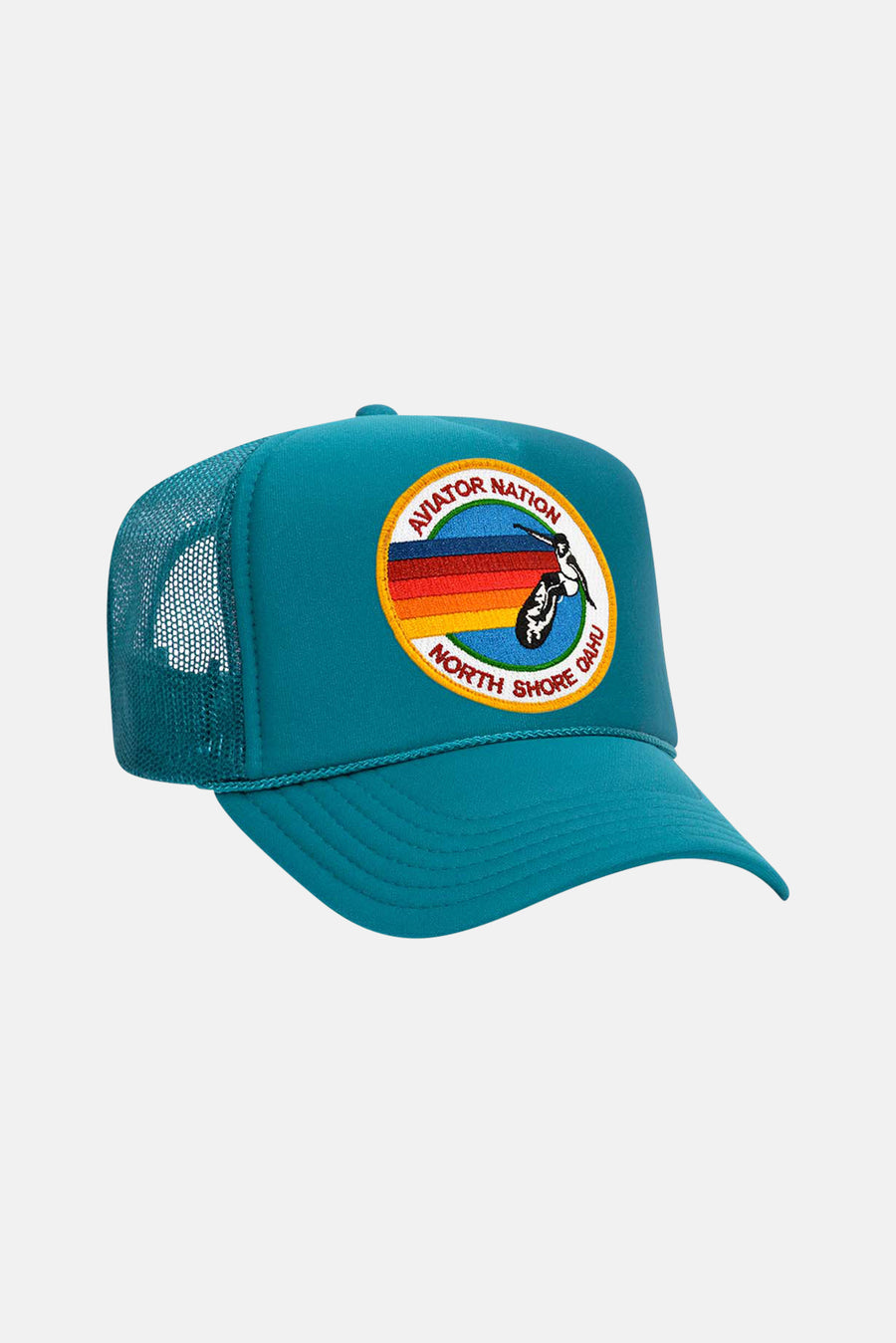 Signature Trucker Hat Neon Blue