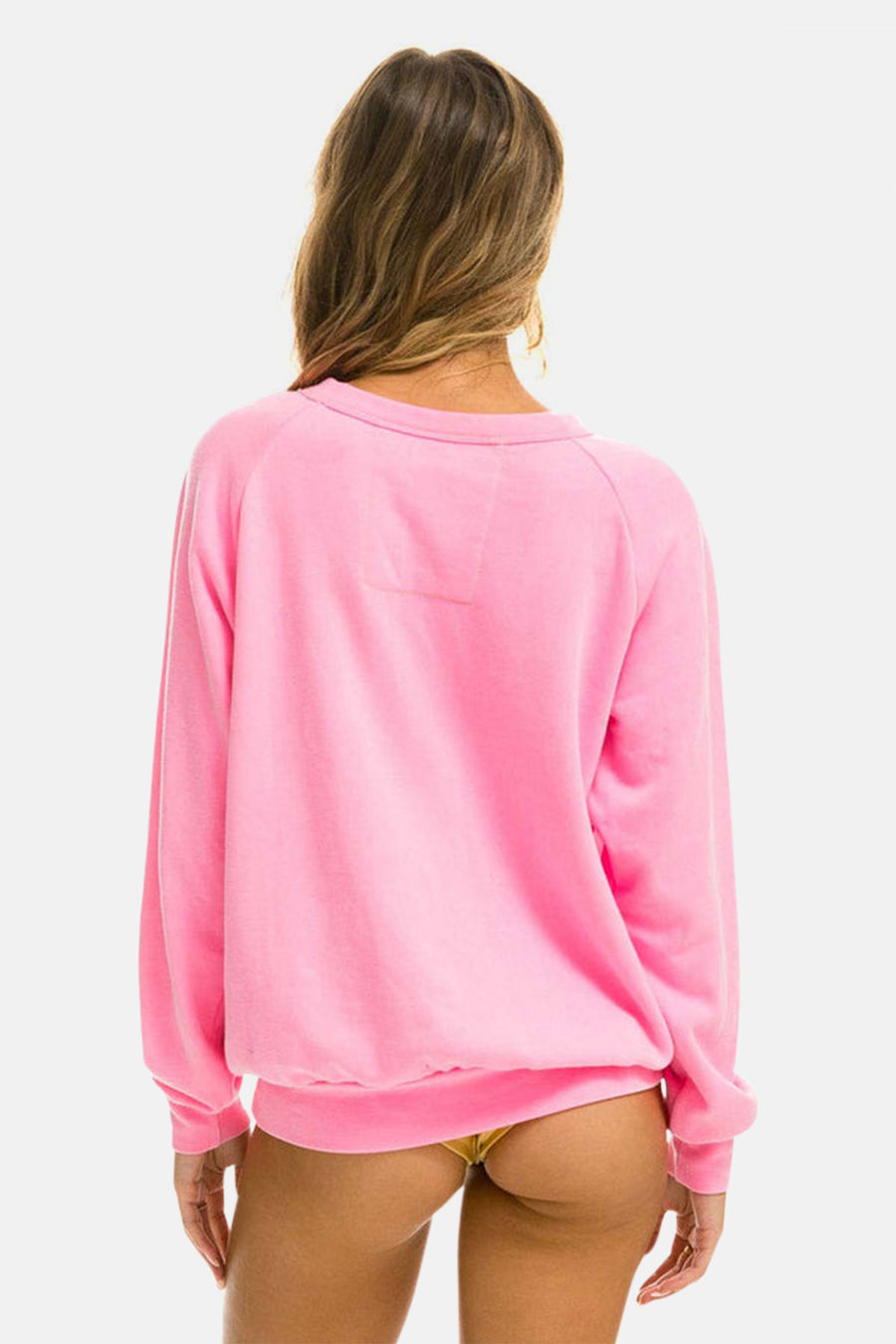 Women's Logo Lightweight Sweatshirt Neon Pink