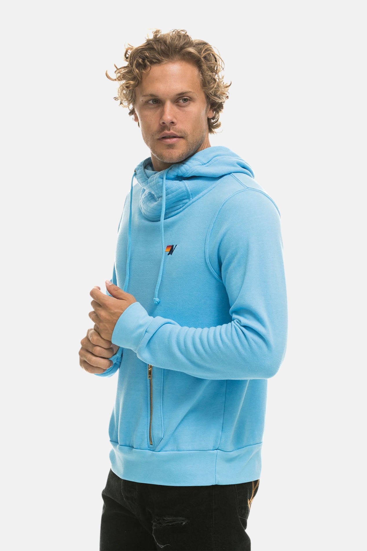 Men's Ninja Hoodie Sky – blueandcream