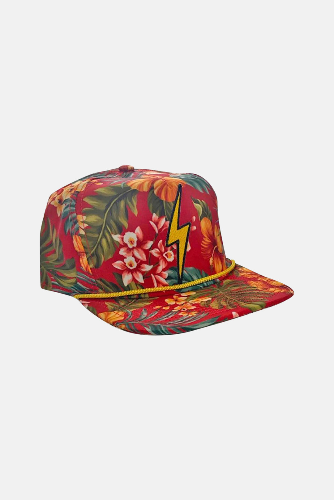 Bolt Safari Twill Trucker Hat Red - blueandcream