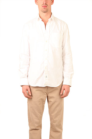 Oxford Shirt White - blueandcream