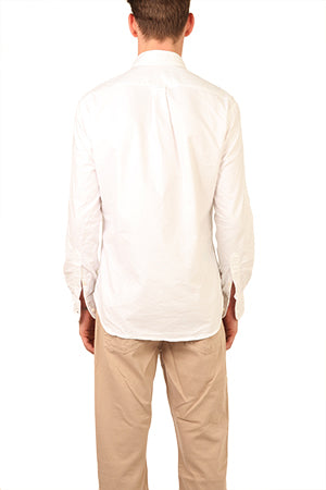 Oxford Shirt White - blueandcream
