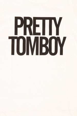 Pretty Tomboy White - blueandcream
