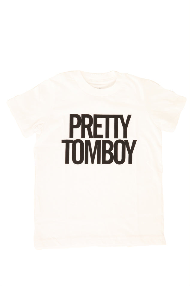 Pretty Tomboy White - blueandcream