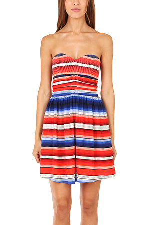 Parker strapless outlet dress