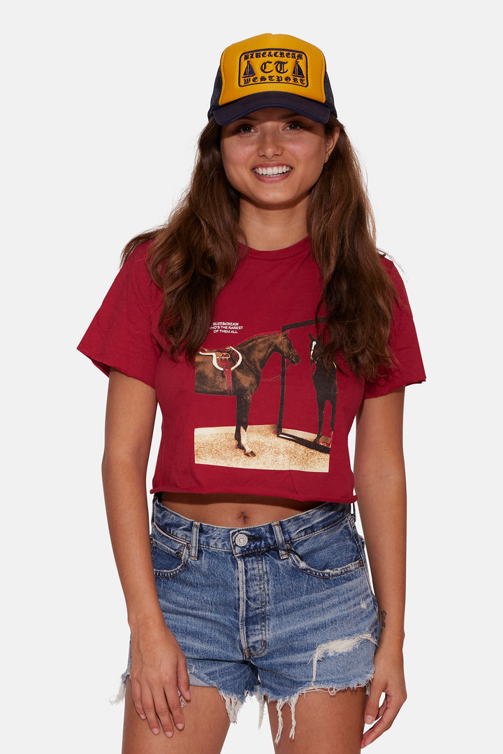 Women's Wellington Tee Wine