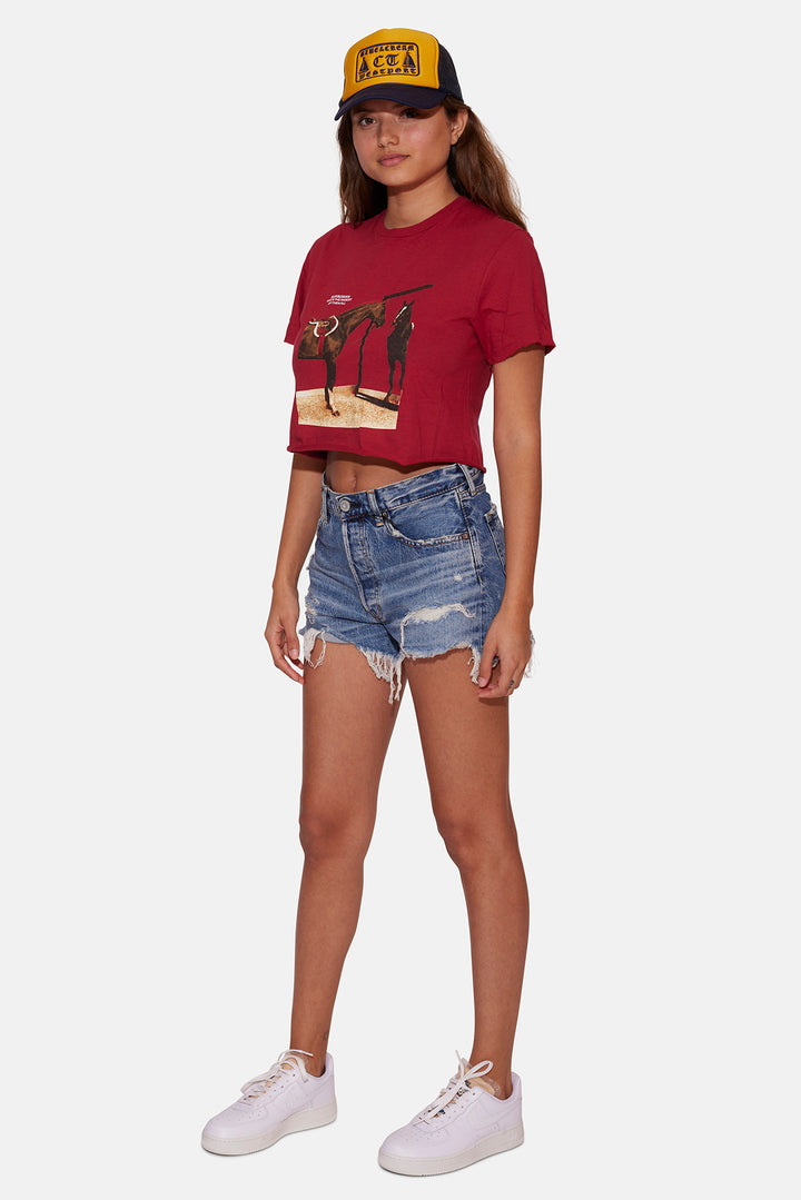 Women's Wellington Tee Wine