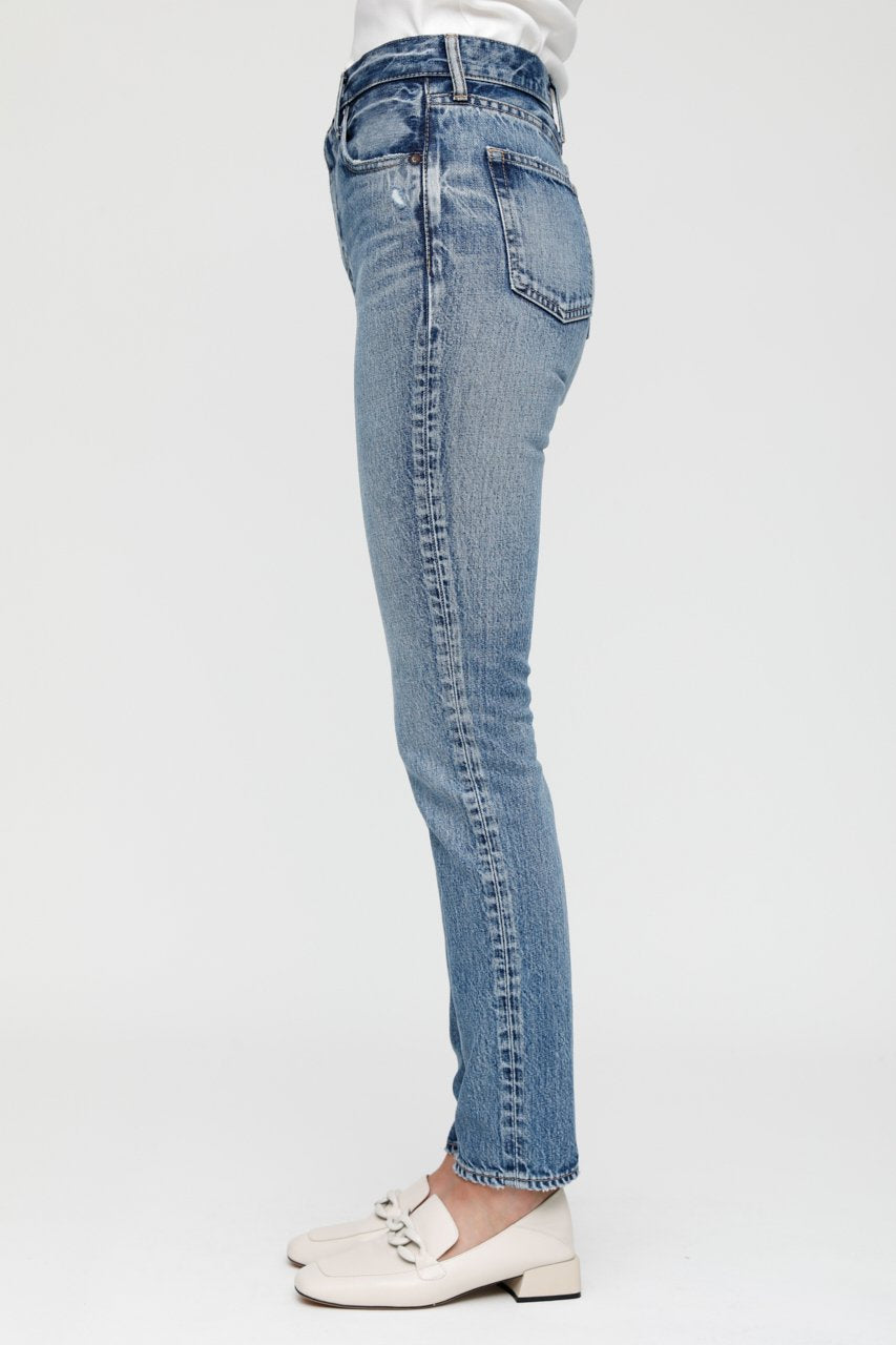 NWT Moussy Lombard Slim outlet Straight Jeans