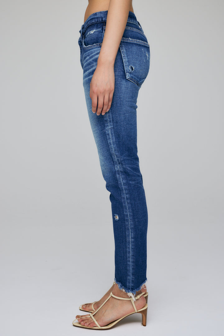 Daleville Long Skinny Jean Blue - blueandcream