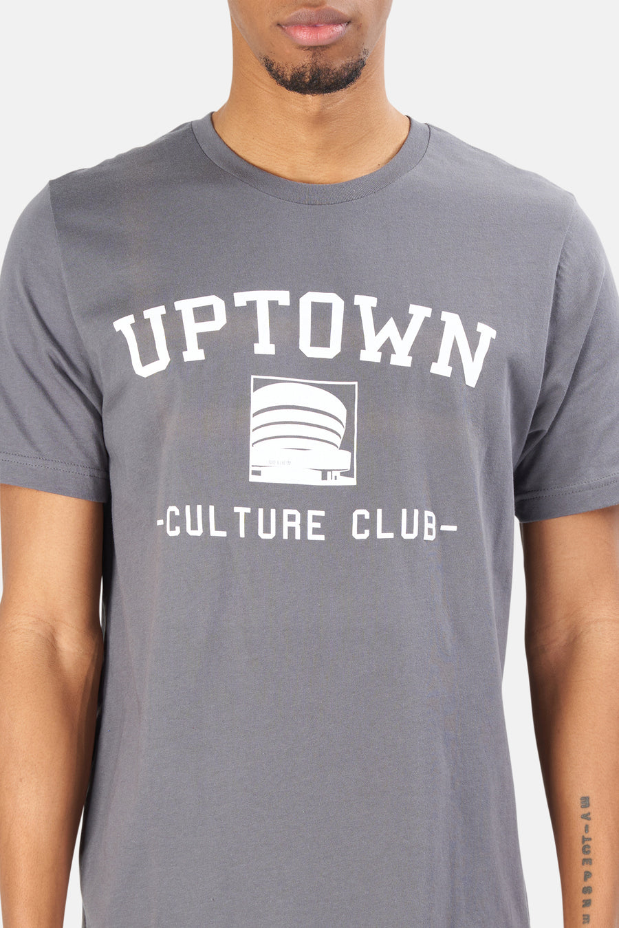 Uptown Culture Club Tee Grey - blueandcream
