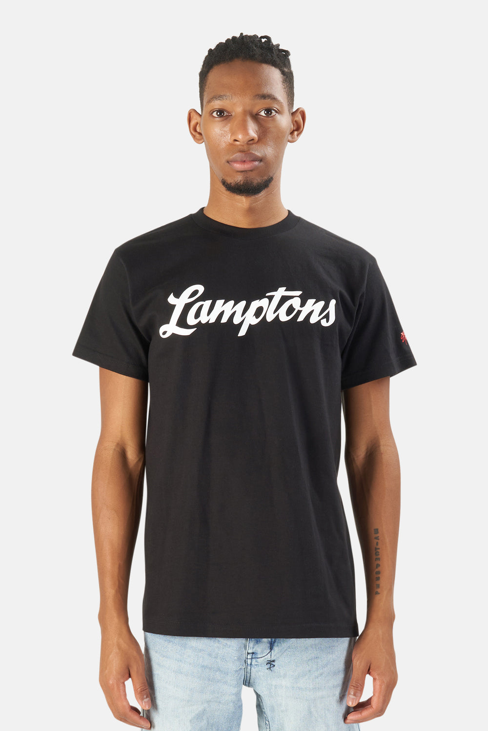 x SSUR Lamptons Tee Black - blueandcream