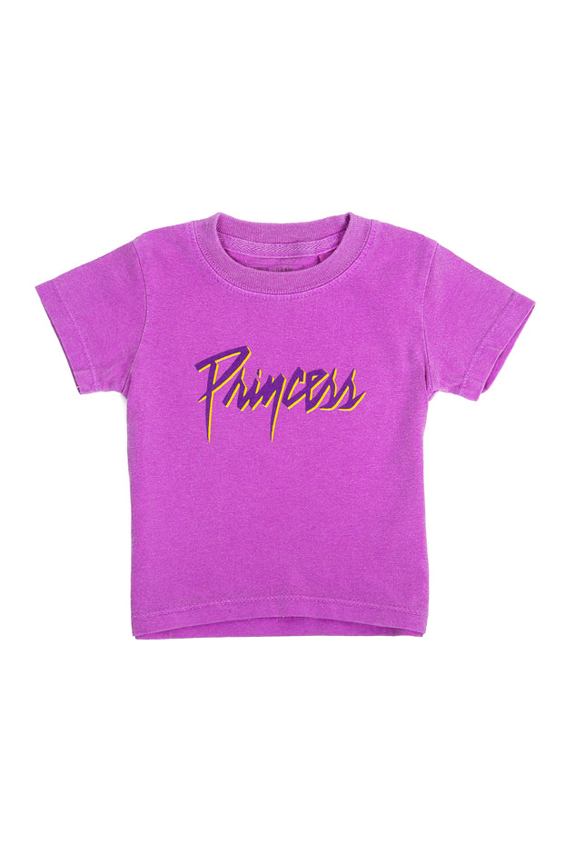 Kids Princess Tee Purple - blueandcream