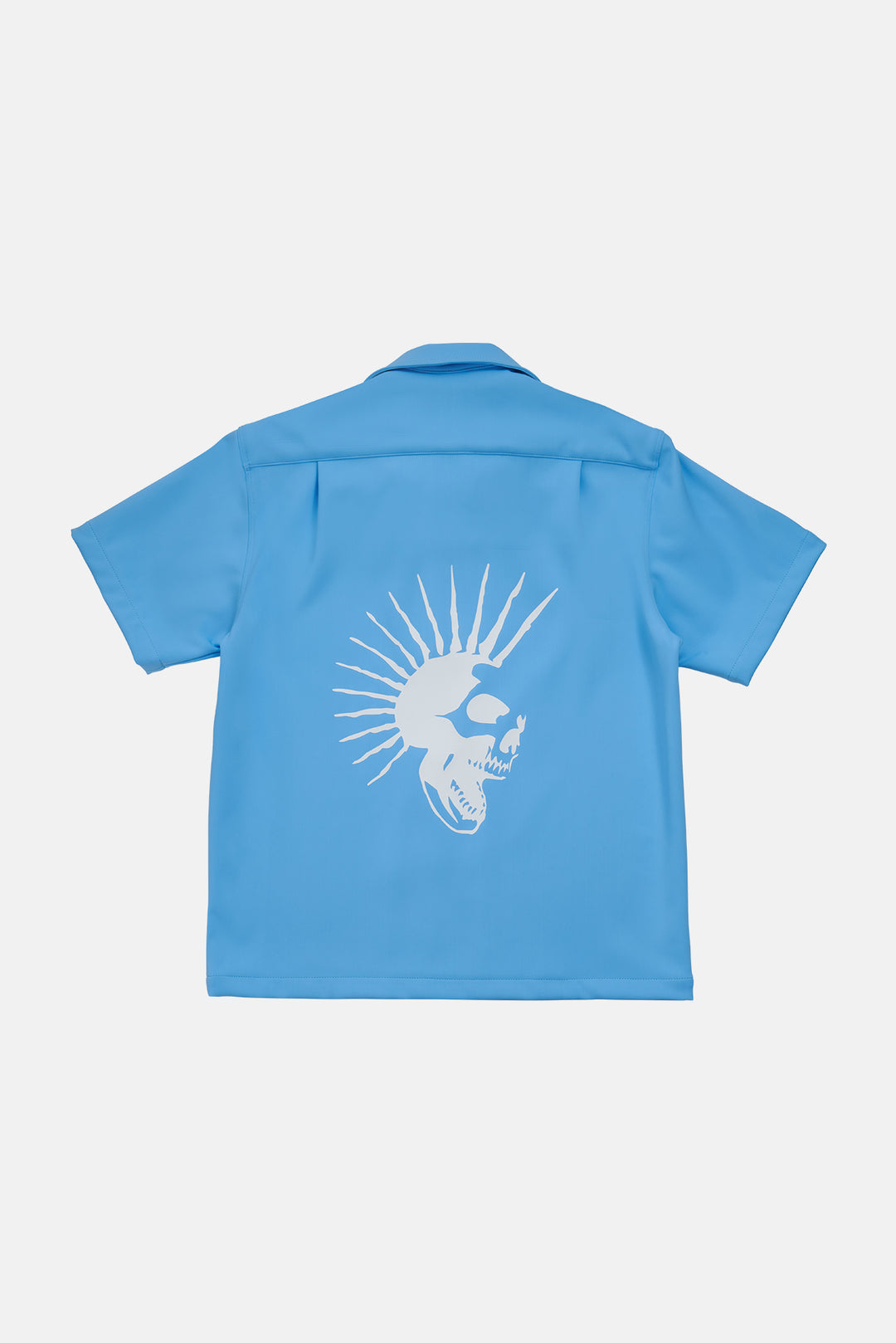 Neoprene Camp Shirt Columbia Blue - blueandcream
