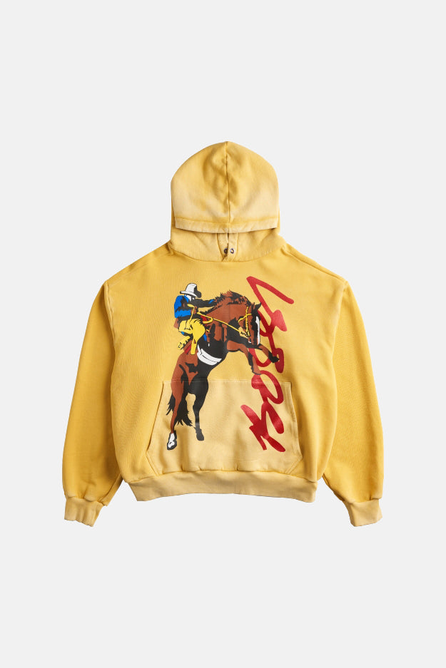 Cowboy Pullover Hoodie Yellow - blueandcream