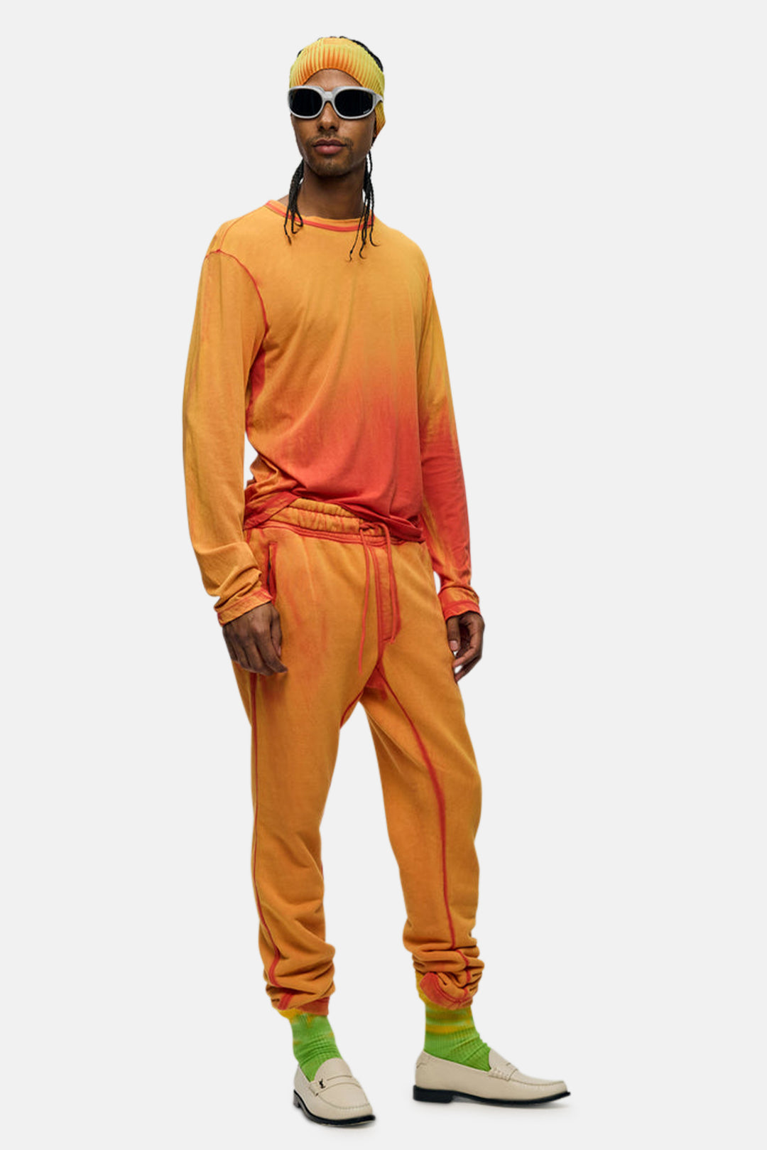 Prince Long Sleeve Sunny Orange Cast