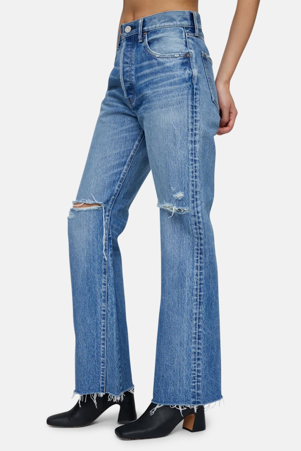 最新品格安Levi\'s remake flare jeans (Blue color) パンツ